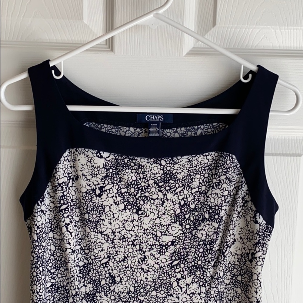 Chaps A-Line Dress Size M